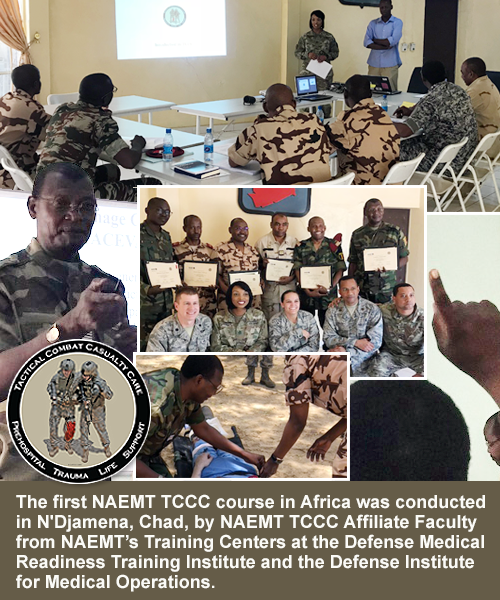 NAEMT TCCC Course in Chad, Africa