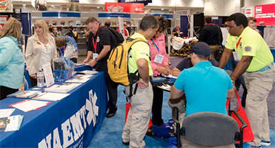 NAEMT booth