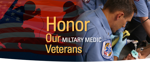 Honor our Military Medic Veterans