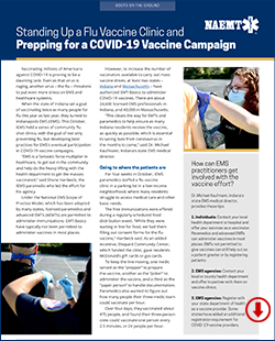 EMS Vaccine Clinics