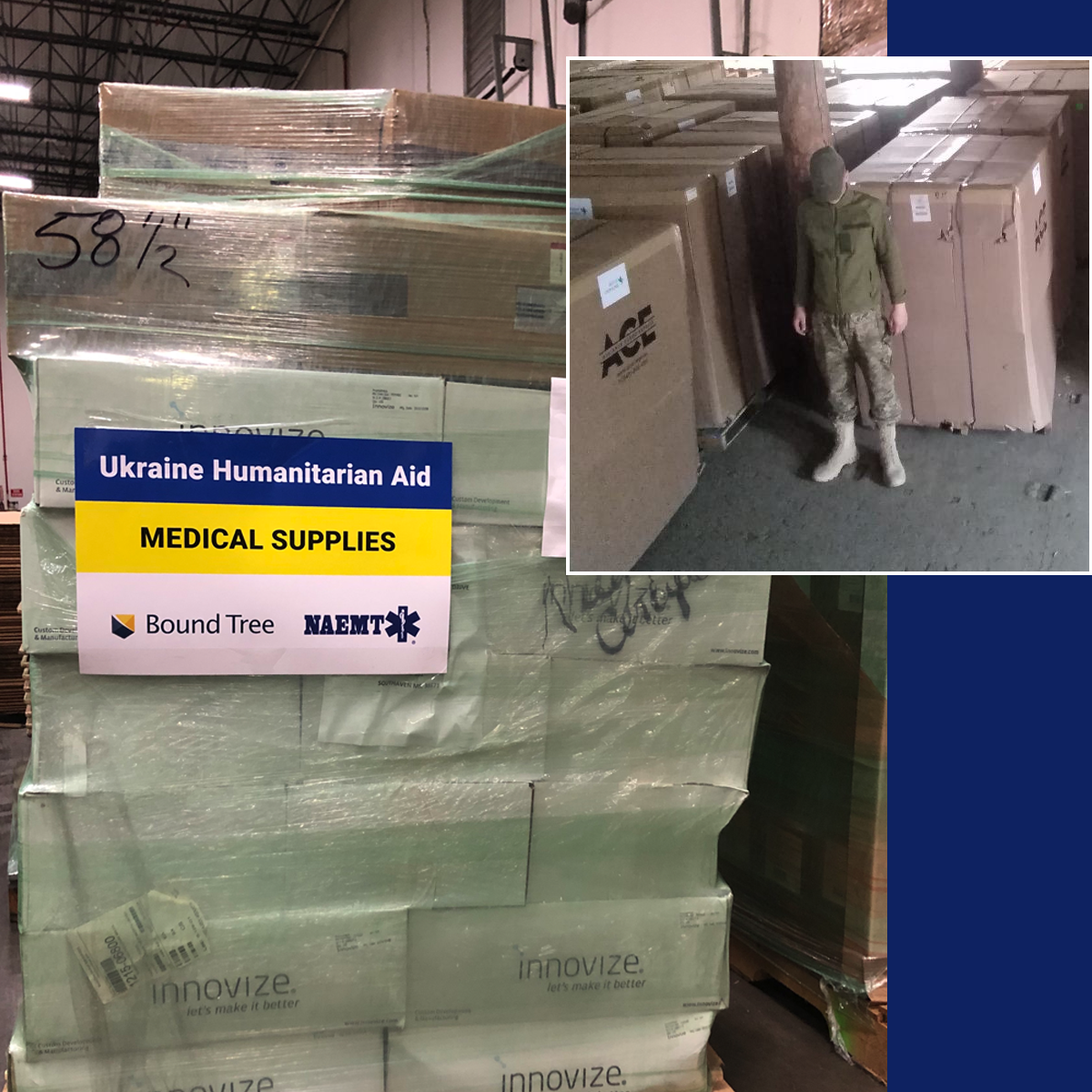 Bound Tree, NAEMT Donate Much Needed Medical Supplies to Ukraine