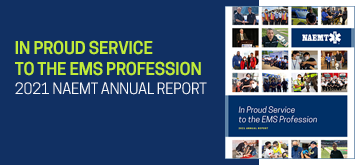 Home_BoxedFeature 2021AnnualReport 2021 NAEMT Annual Report